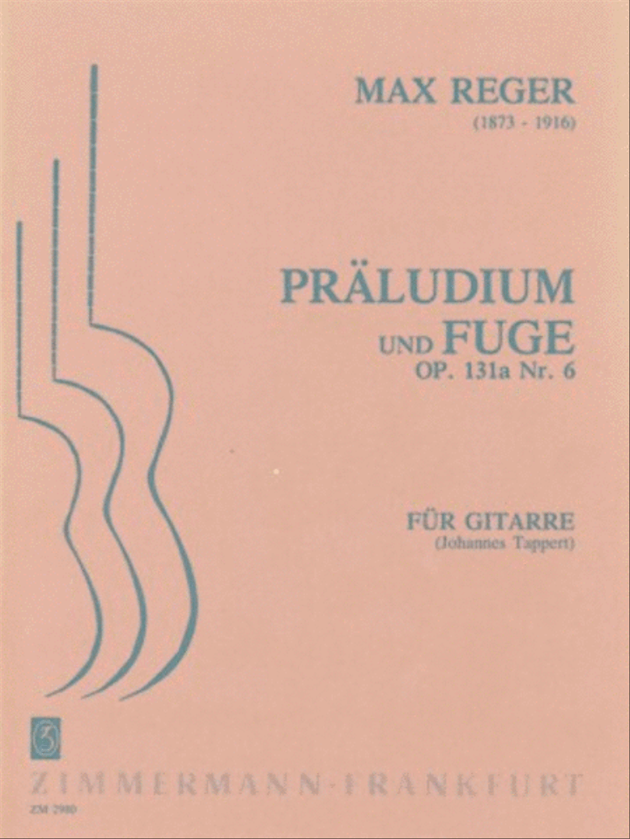 Prelude and Fugue Op. 131a/6 Classical Guitar scores gallery preview page 1