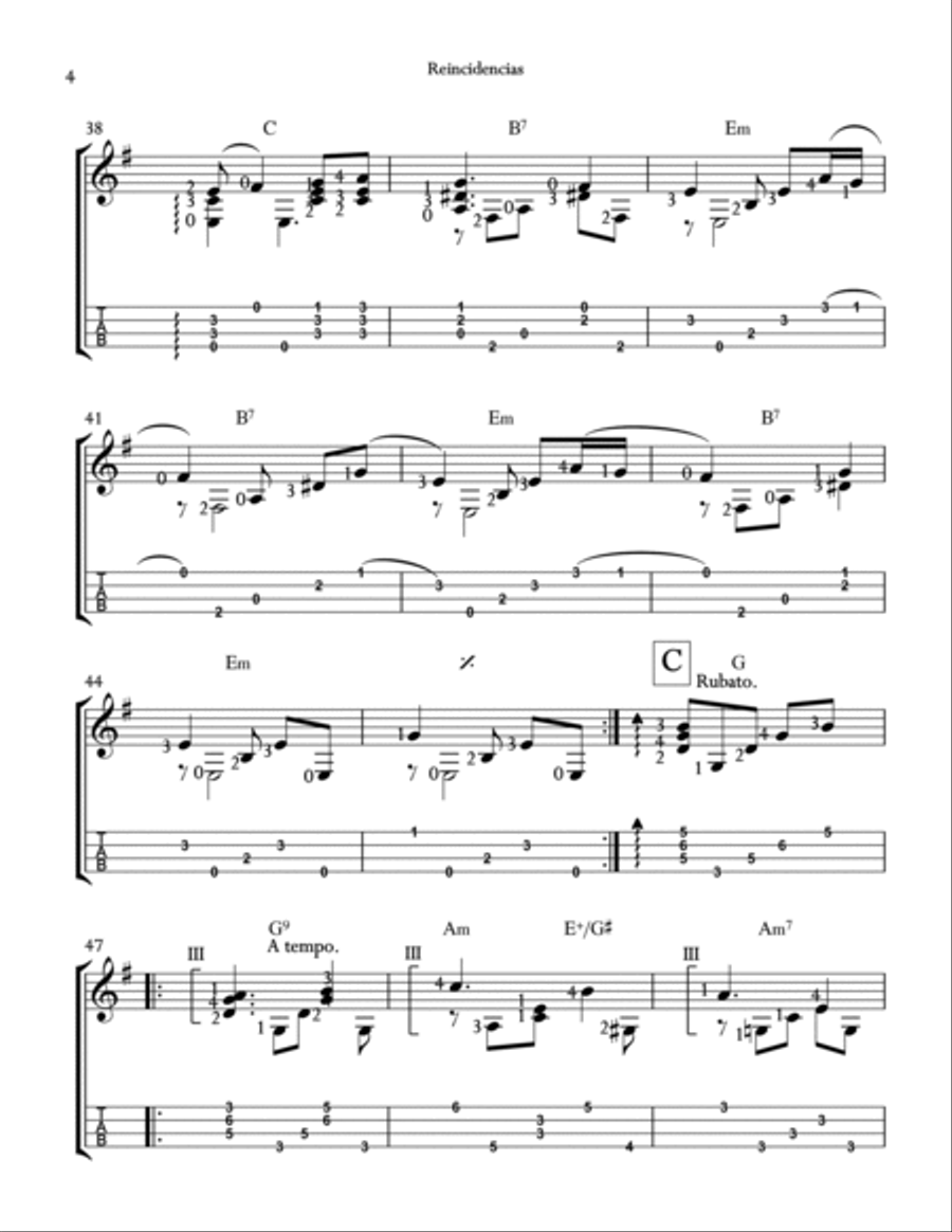 Reincidencias Ukulele scores gallery preview page 4