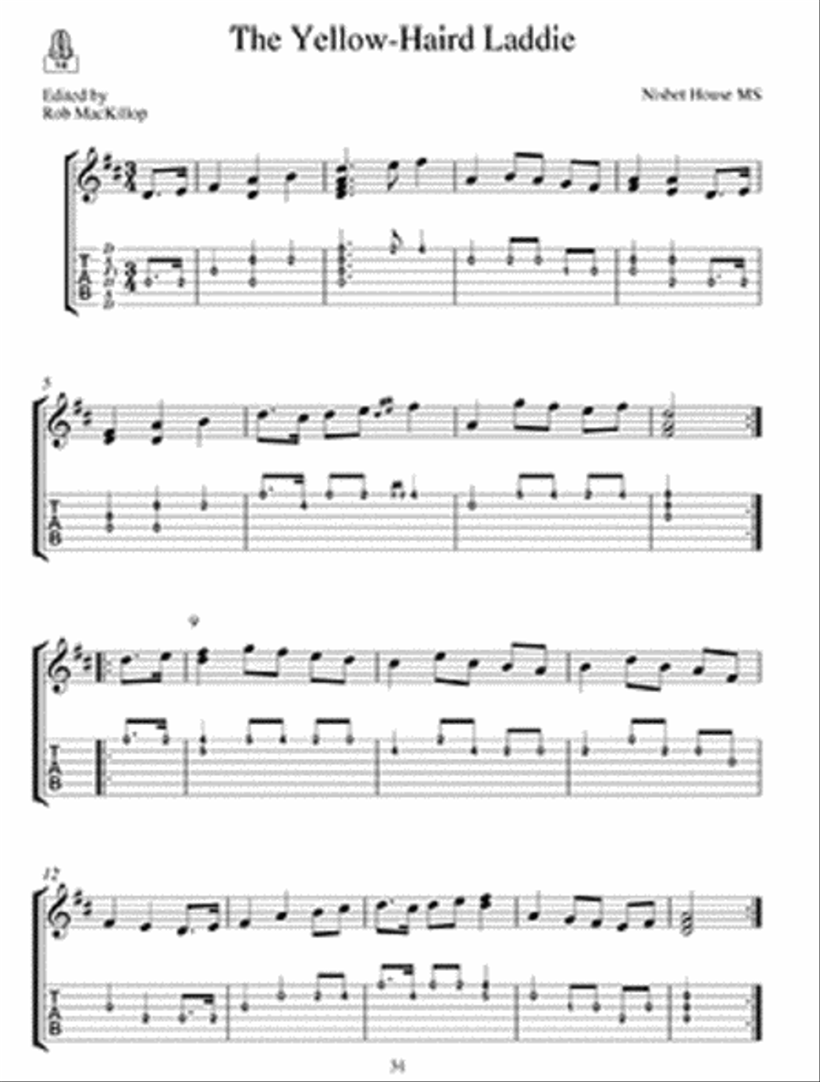 Scottish 18th-Century Guitar Tunes Classical Guitar scores gallery preview page 3