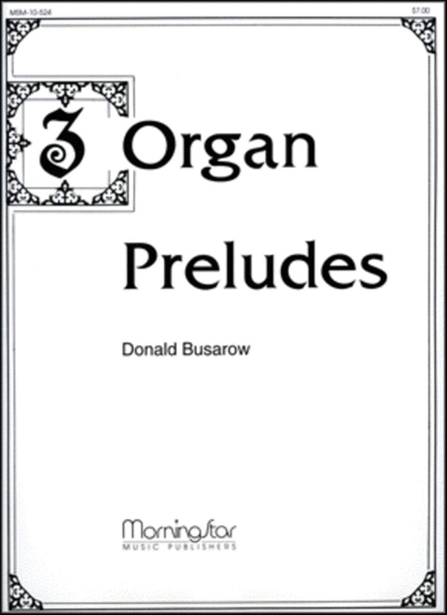 Three Organ Preludes