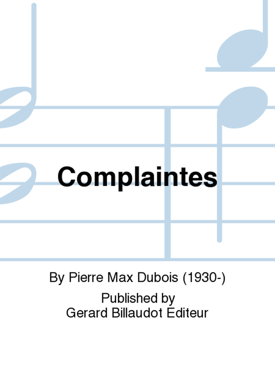 Complaintes