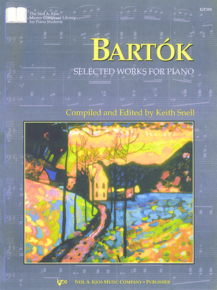 Book cover for Bartok: Selected Works For Piano