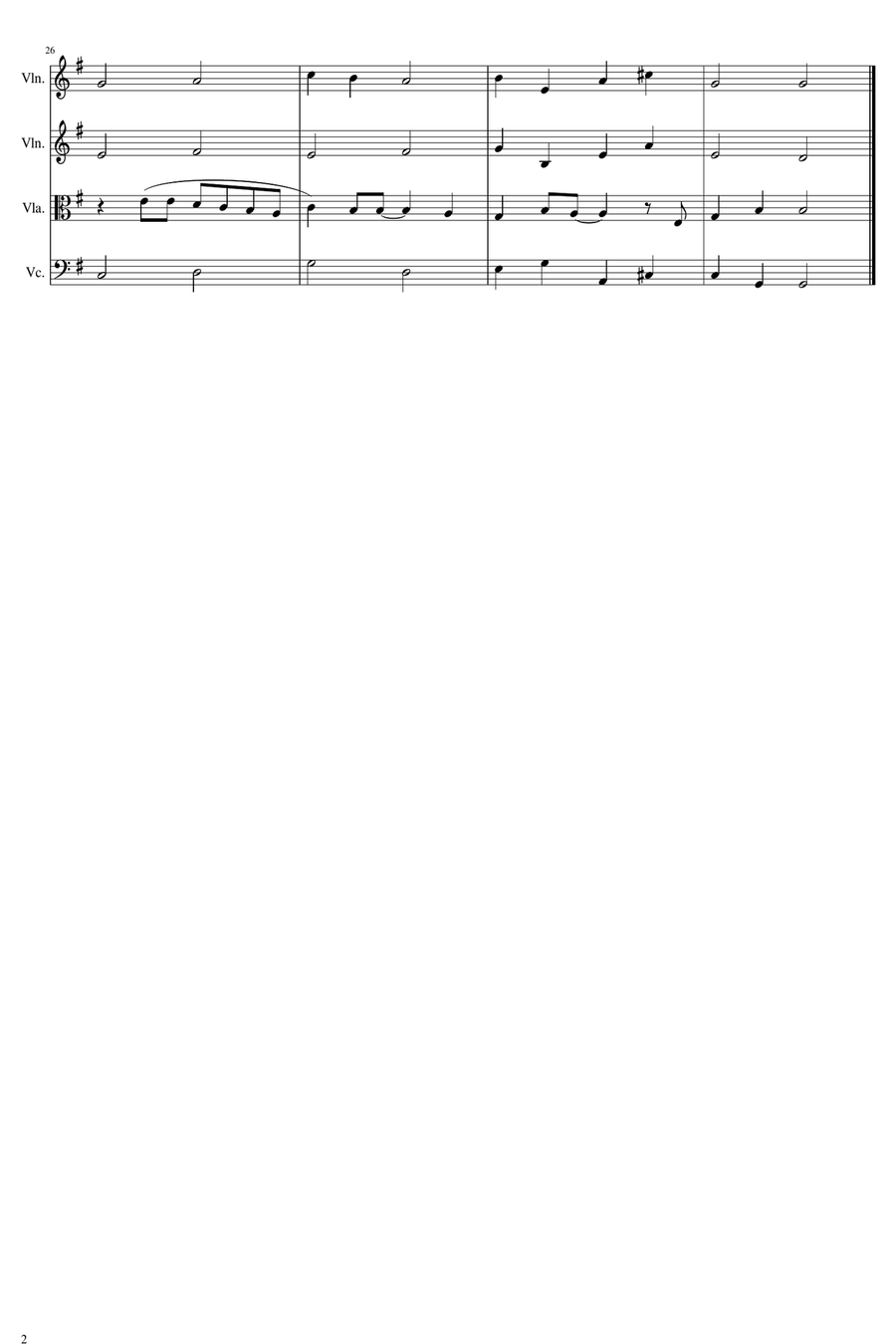 Yesterday String Orchestra scores gallery preview page 3