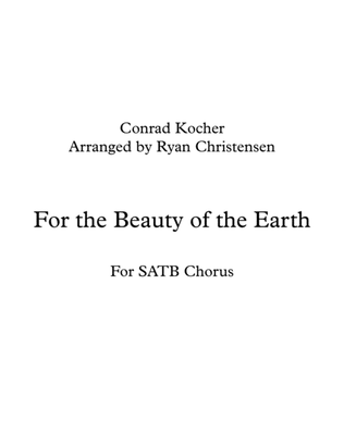 Book cover for For the Beauty of the Earth- SATB