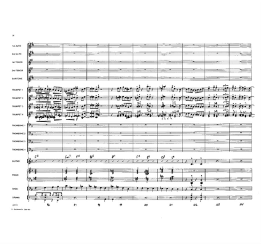 No Scuffle Shuffle Jazz Ensemble scores gallery preview page 14