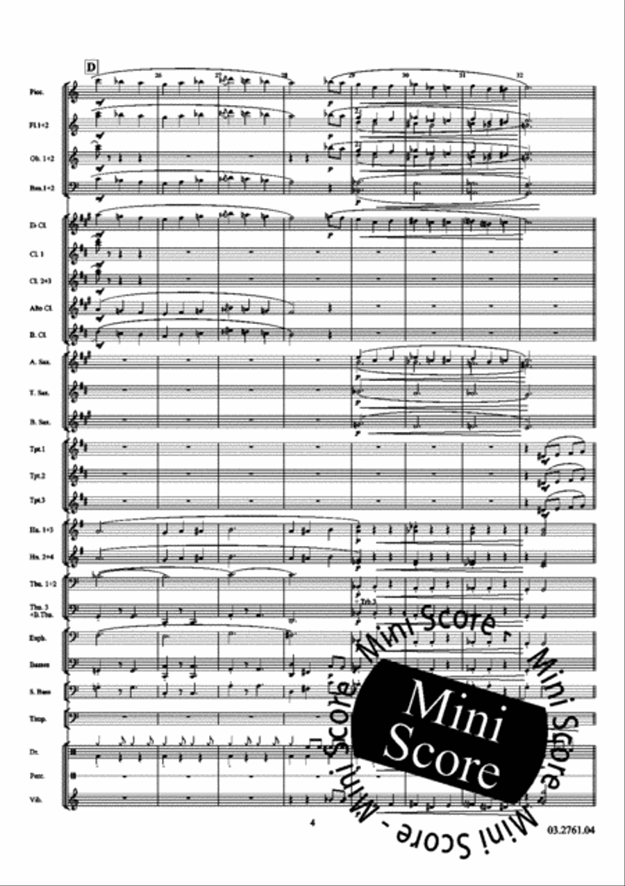 All Blue All Blue Concert Band scores gallery preview page 10