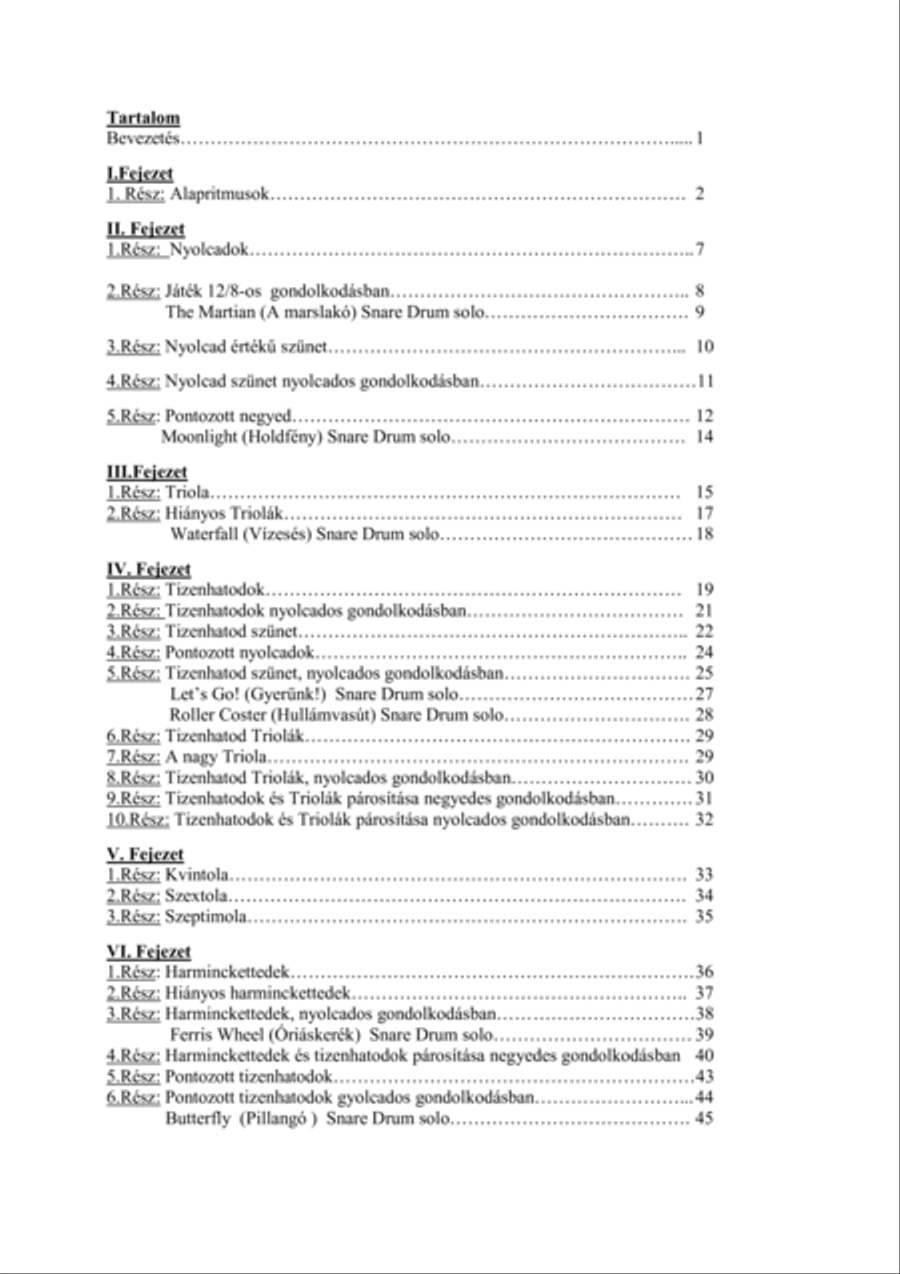 Playing Percussion Instruments in the Music School Percussion scores gallery preview page 3