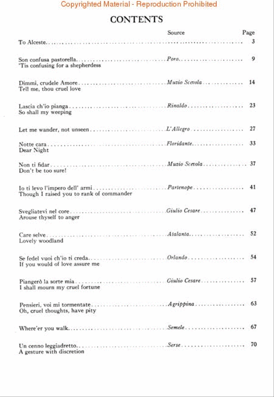 15 Arias High Voice scores gallery preview page 2