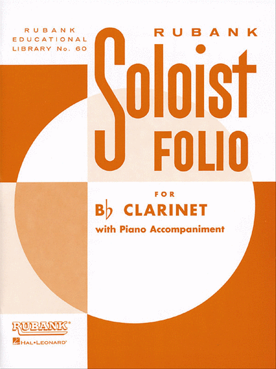 Soloist Folio Clarinet Solo scores gallery preview page 1