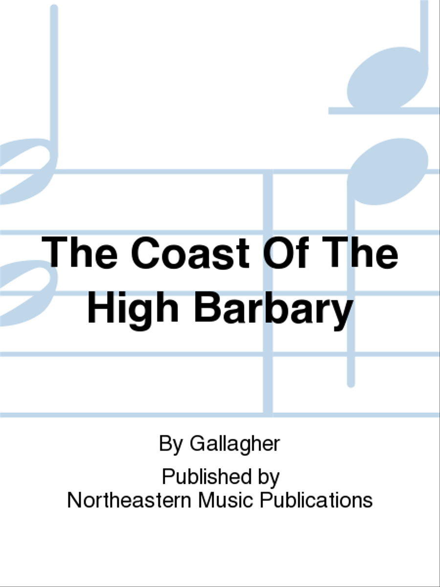 The Coast Of The High Barbary Brass Quartet scores gallery preview page 1