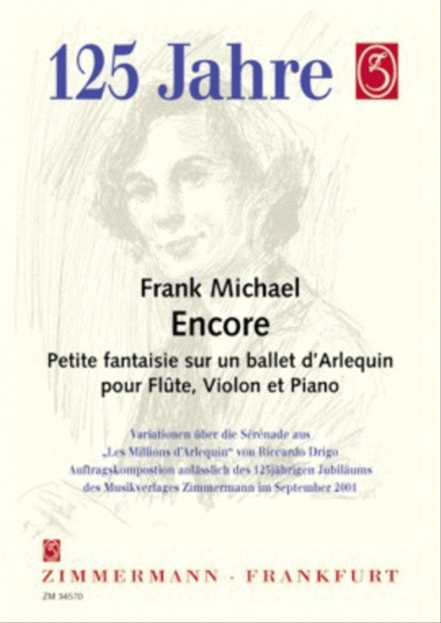 Encore Op. 82/8 Flute scores gallery preview page 1