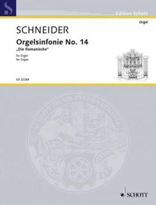 Book cover for Orgelsinfonie No. 14 'Die Romanische'