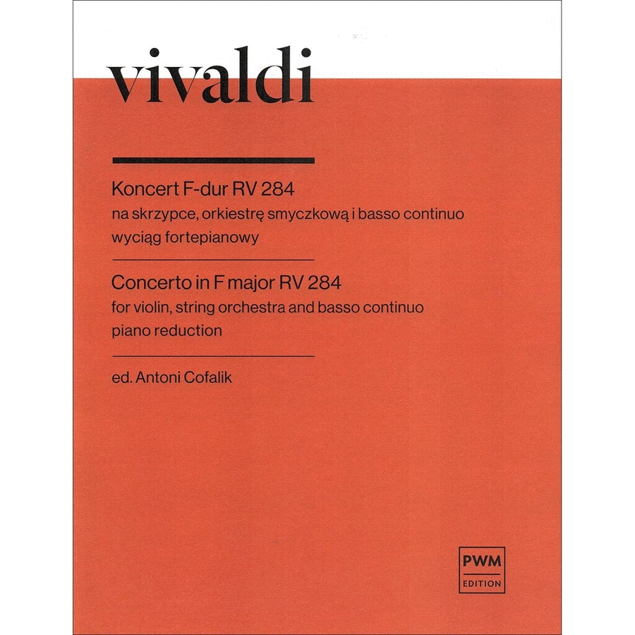 Concerto In F Major RV 284 Piano scores gallery preview page 1