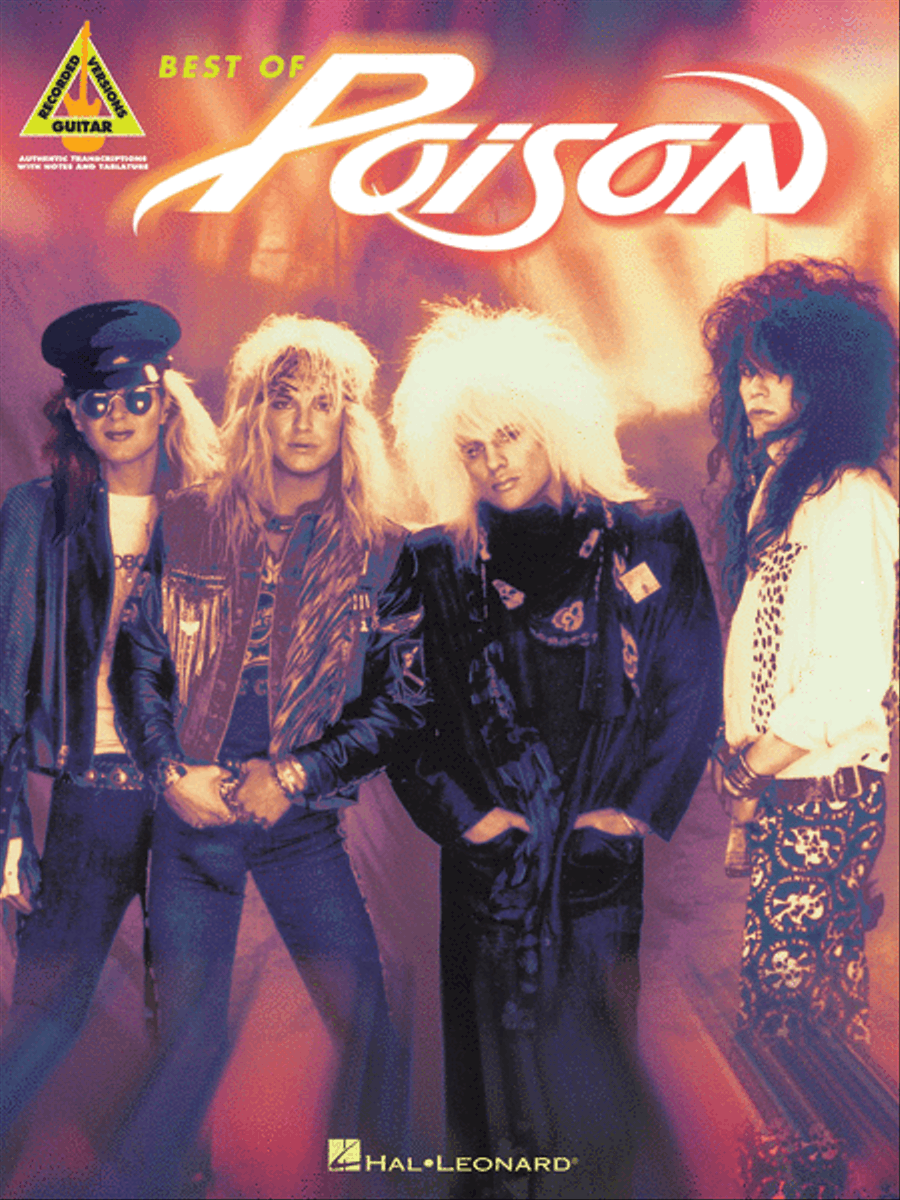 Poison : Sheet music books