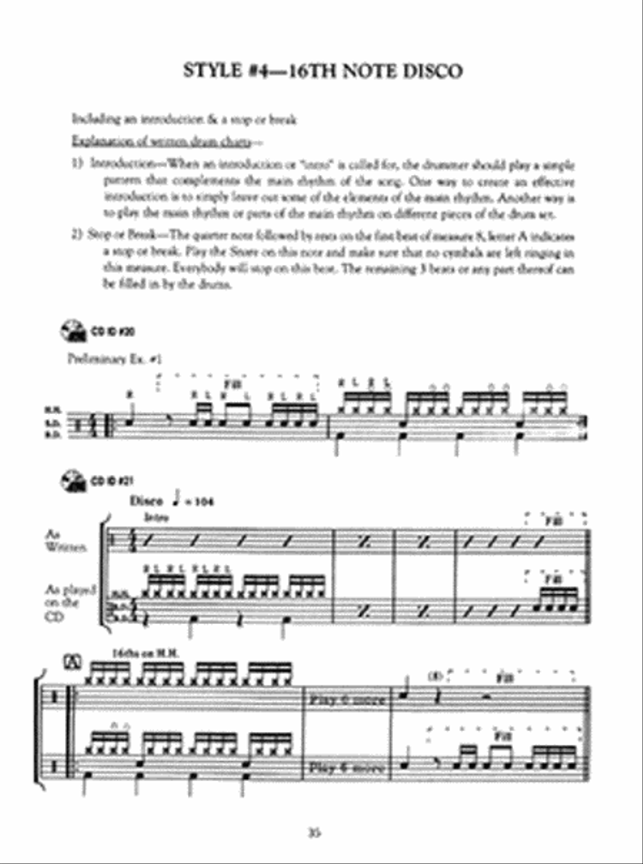 Funk Drumming Drum Set scores gallery preview page 3