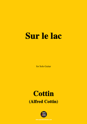 Cottin-Sur le lac,for Guitar