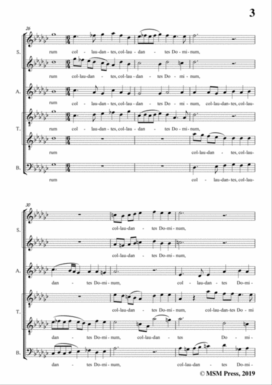 Dering-Quem vidistis,pastores,in G flat Major,A cappella 4-Part scores gallery preview page 5