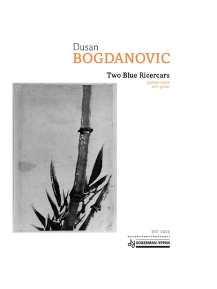 Book cover for Two Blue Ricercars