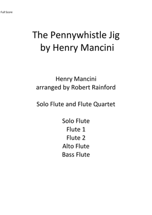 Book cover for Pennywhistle Jig from the film THE MOLLY MAGUIRES