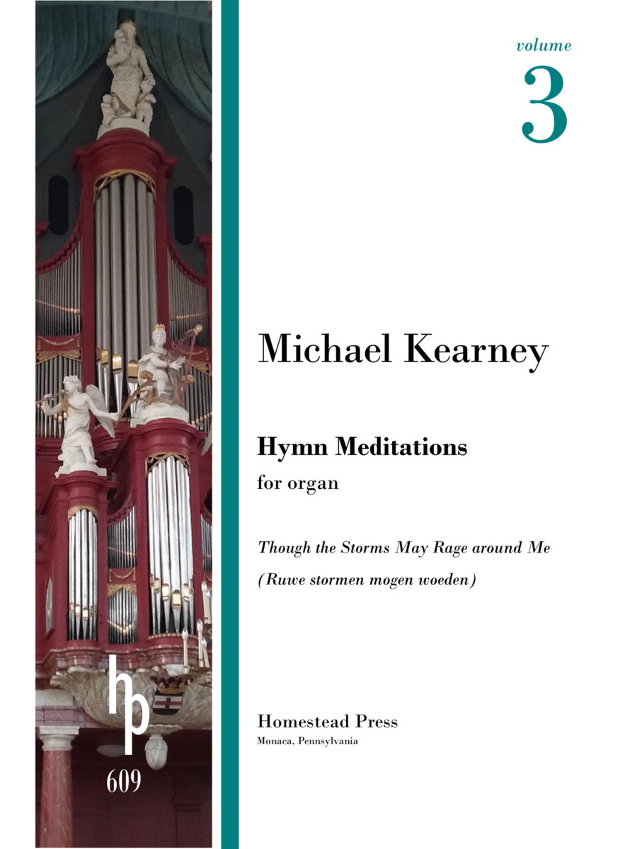 Kearney: Hymn Meditations, vol. 3: Ruwe stormen mogen woeden Organ Solo scores gallery preview page 1