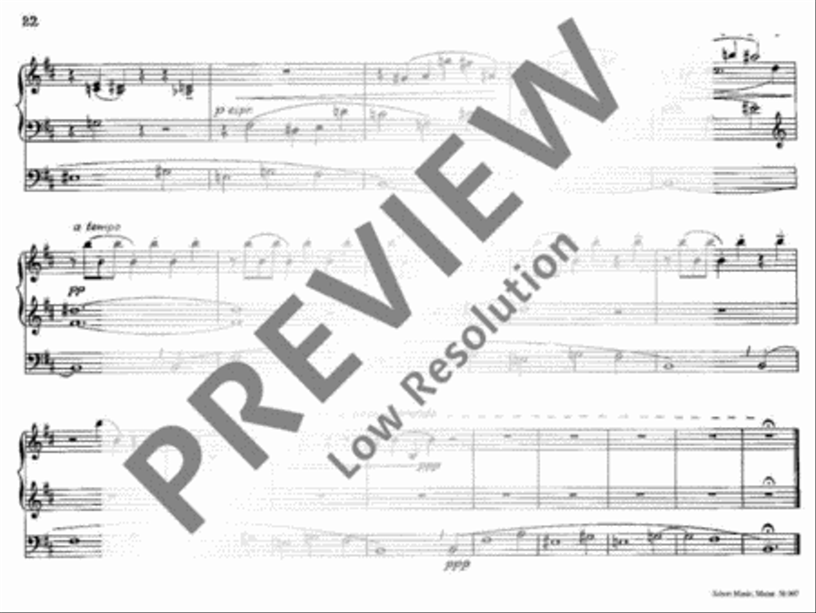 Ciacona Organ scores gallery preview page 21