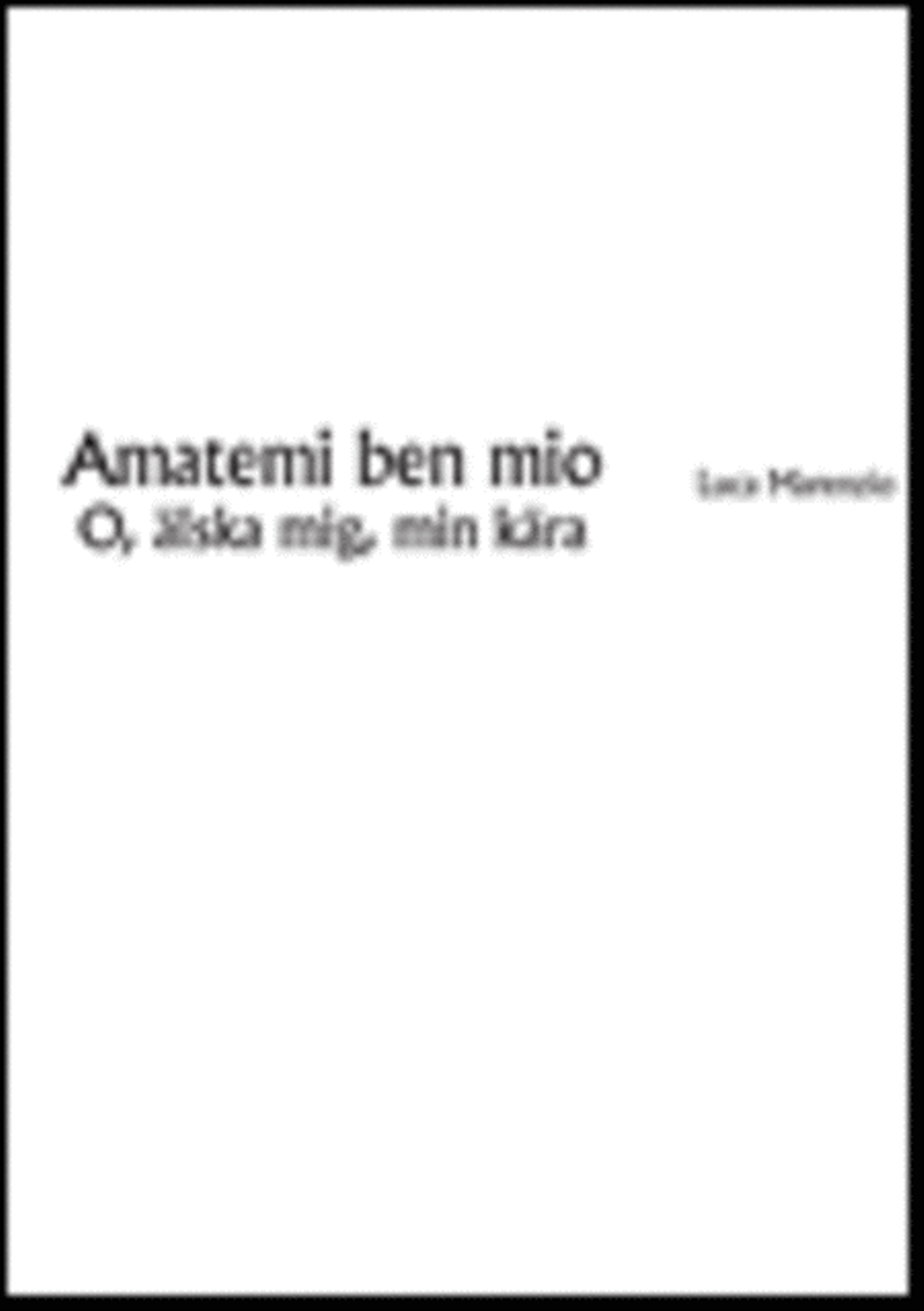 Amatemi ben mio 3-Part scores gallery preview page 1
