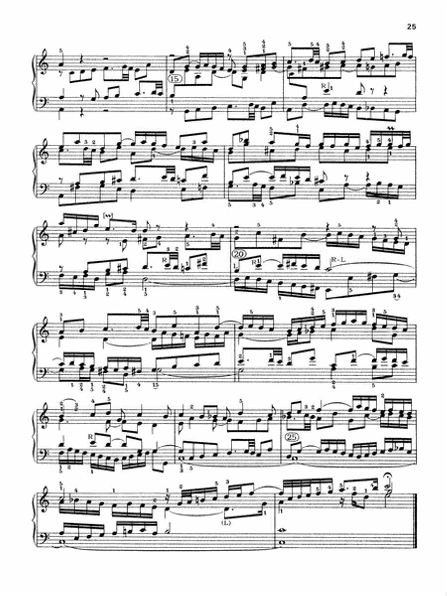 The Well-Tempered Clavier -- 48 Preludes and Fugues Book I Piano Solo scores gallery preview page 8