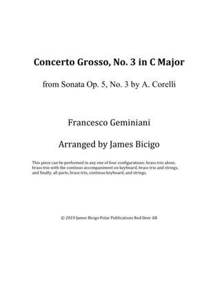 Concerto Grosso No. 3
