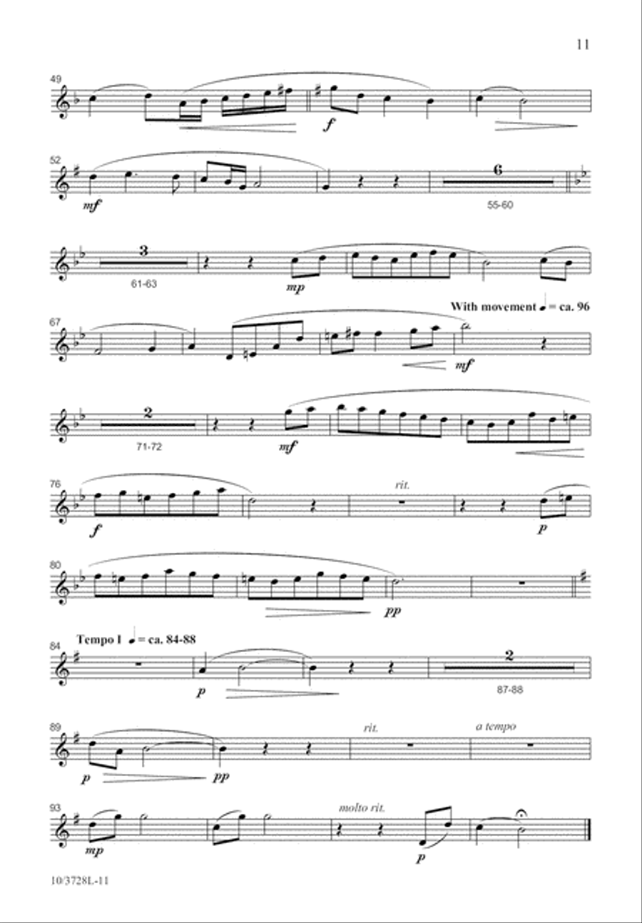 The Lamb 4-Part scores gallery preview page 11