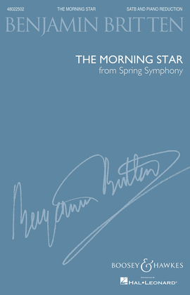 Book cover for The Morning Star (from Spring Symphony, Op. 44)