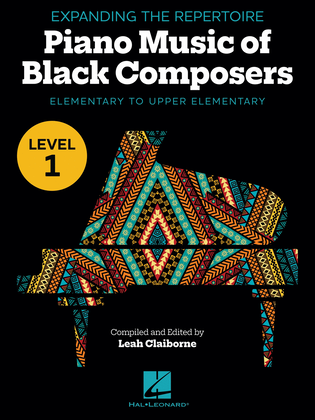 Book cover for Expanding the Repertoire: Music of Black Composers - Level 1