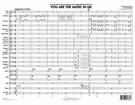 You Are The Music In Me (from High School Musical 2) - Full Score
