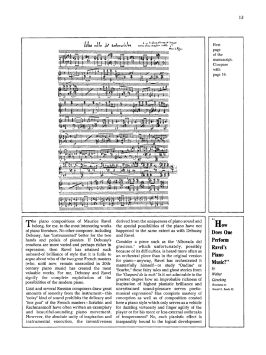 Ravel -- Valses nobles et sentimentales Piano Solo scores gallery preview page 29