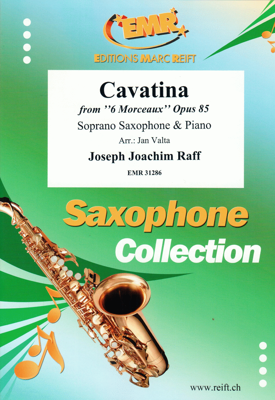 Cavatina Cavatina Soprano Saxophone scores gallery preview page 1