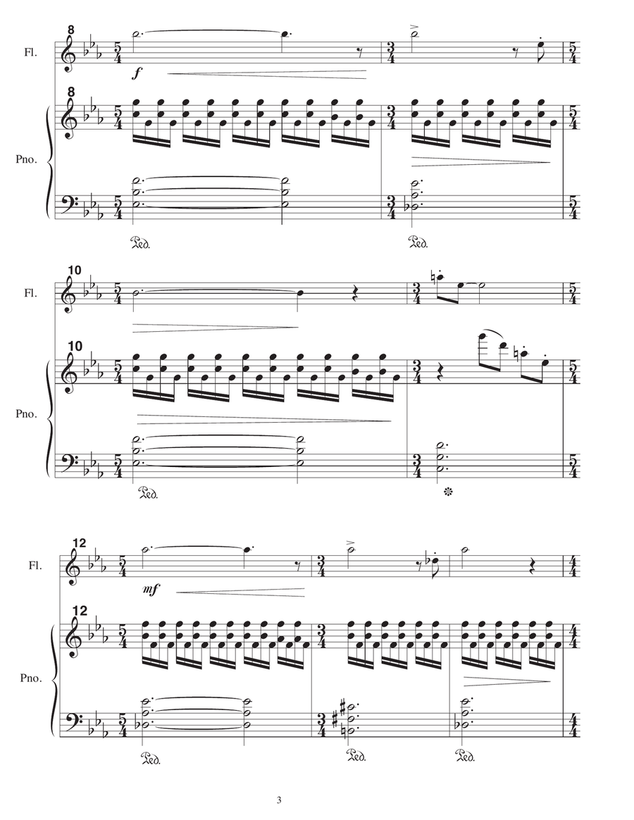 within the still moment Flute Solo scores gallery preview page 3