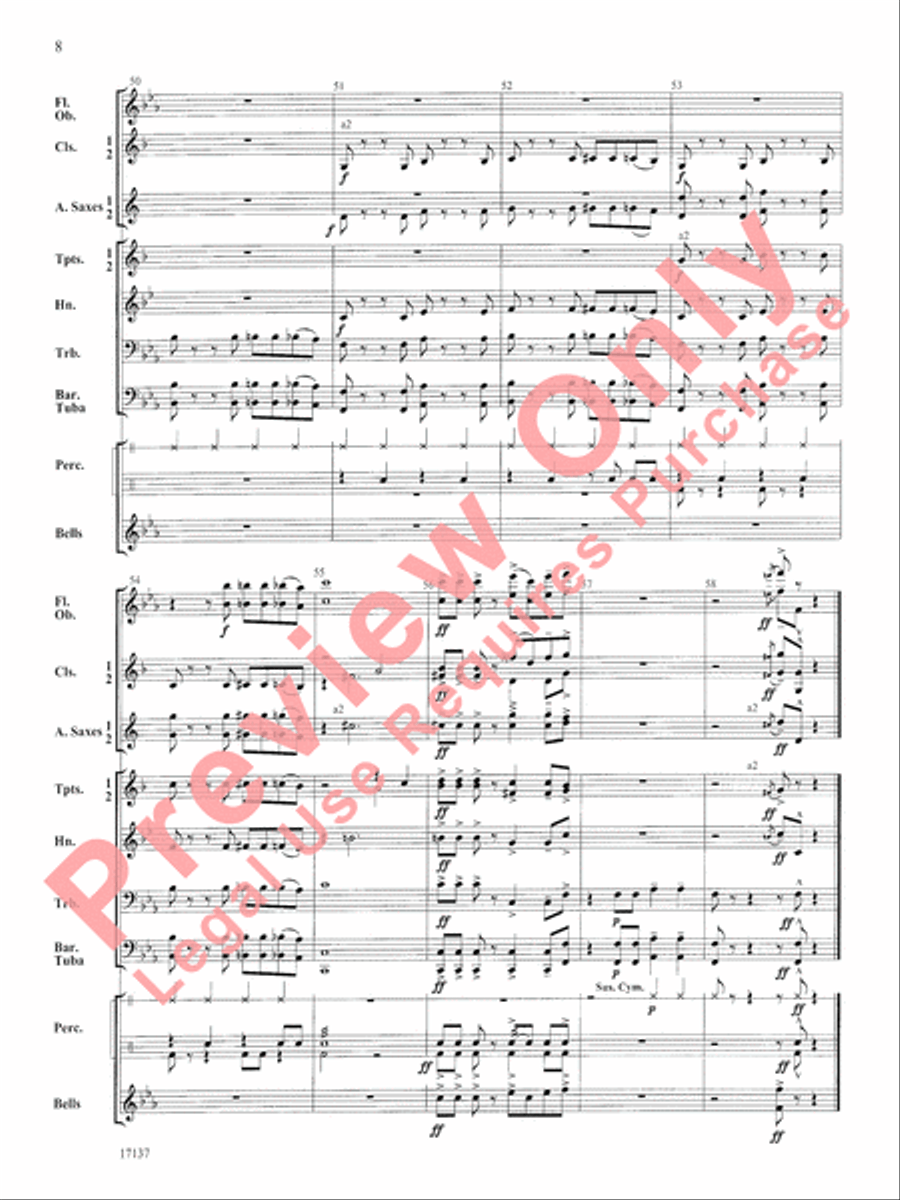 The Bottom Line Concert Band scores gallery preview page 9