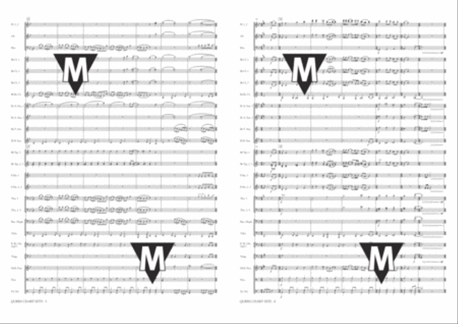 Queen Chart Hits Queen Chart Hits Concert Band scores gallery preview page 4