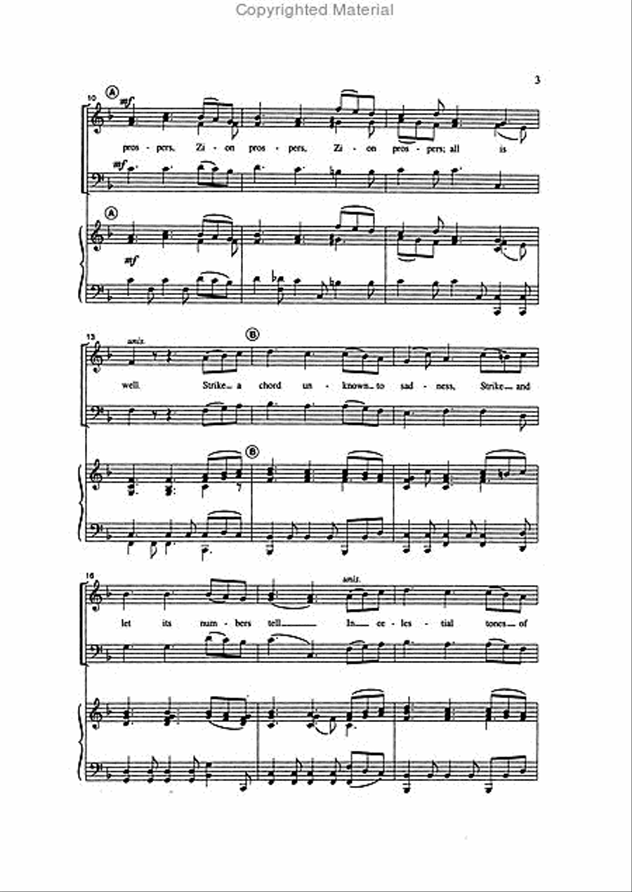 Hope: Zion Lo Thy Day is Dawning - SAB 3-Part scores gallery preview page 3