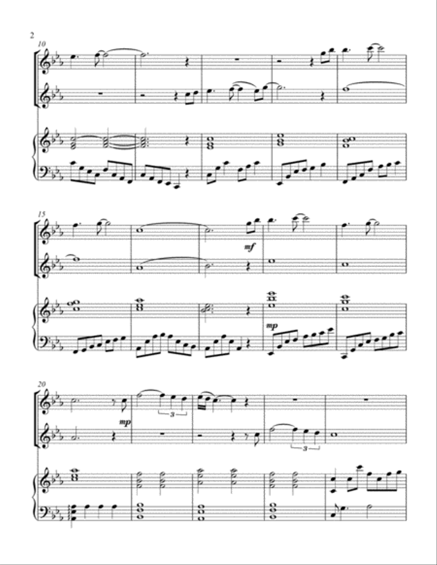 Breath Of Heaven (Mary's Song) Piano scores gallery preview page 3