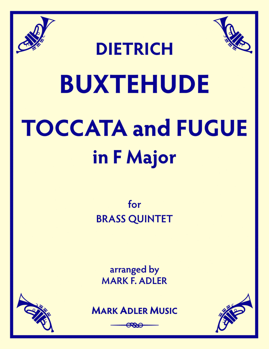 Toccata and Fugue in F Major Chamber Music scores gallery preview page 1