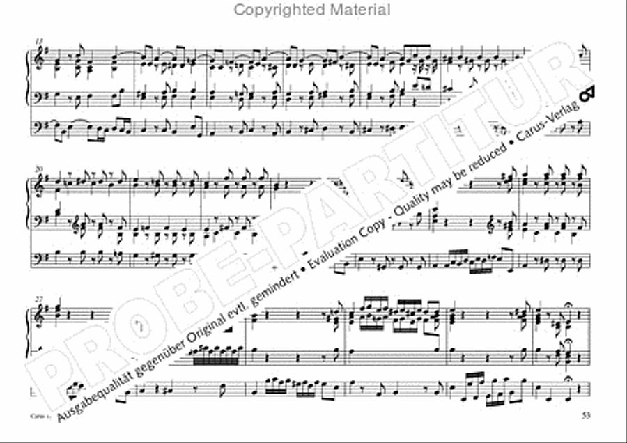 Freiburger Orgelbuch: Stammteil Organ Solo scores gallery preview page 54