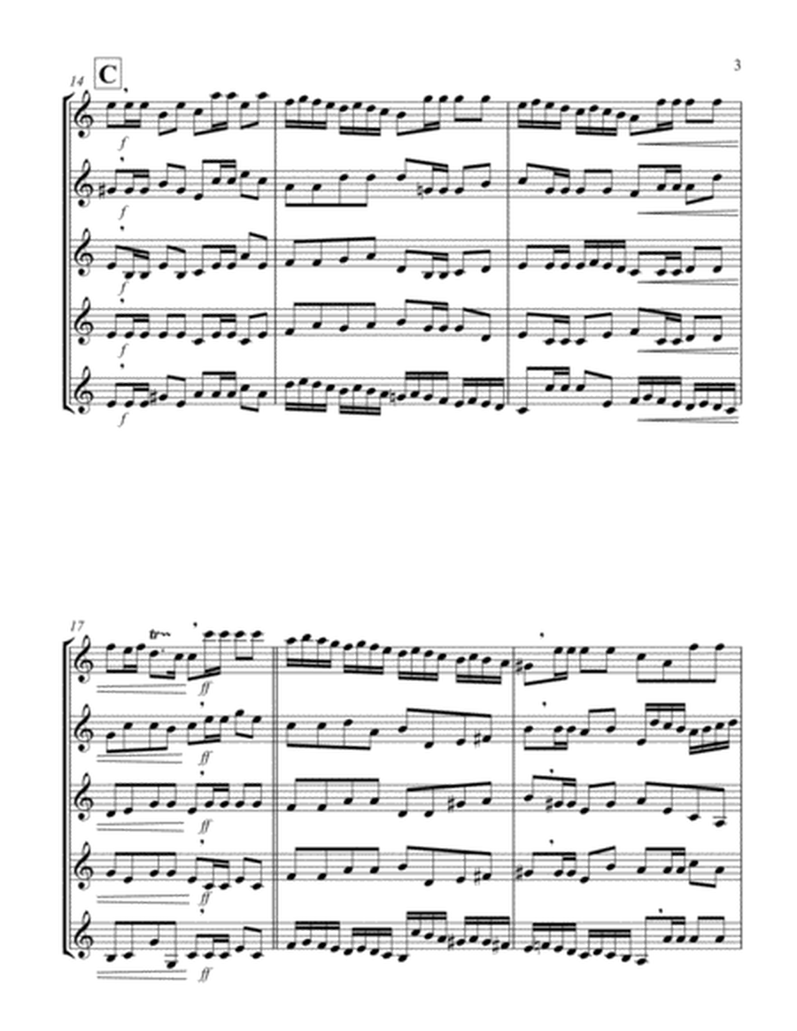 Rinaldo, Selections from (Trumpet Quintet)