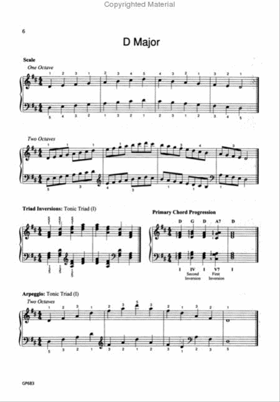 Scale Skills - Level 3 Piano Method scores gallery preview page 3