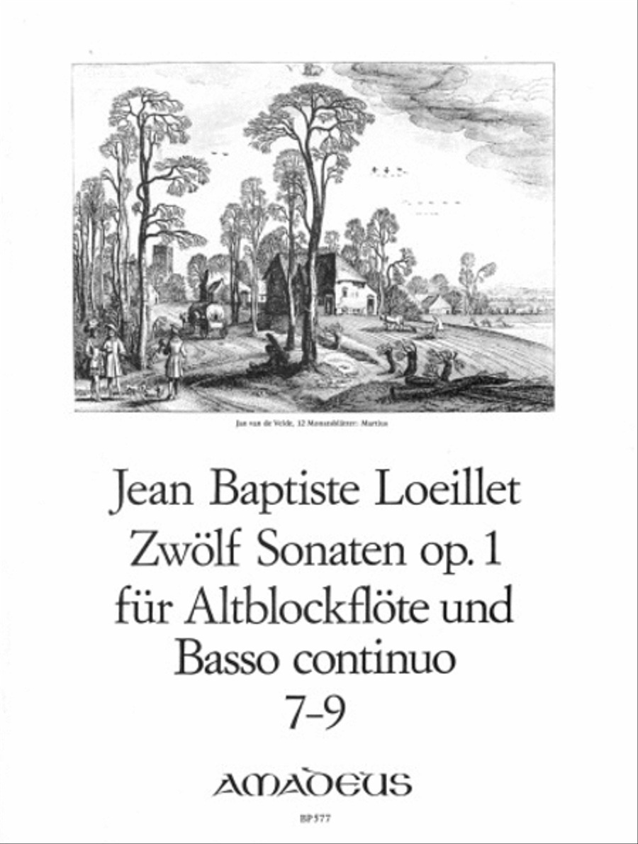12 Sonatas op. 1/3 Vol. 3: 7-9