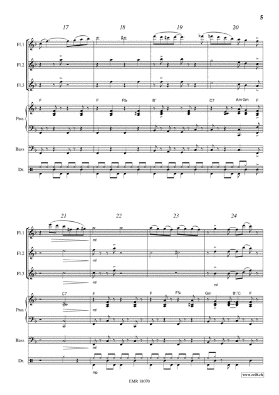Swanee Flute scores gallery preview page 5