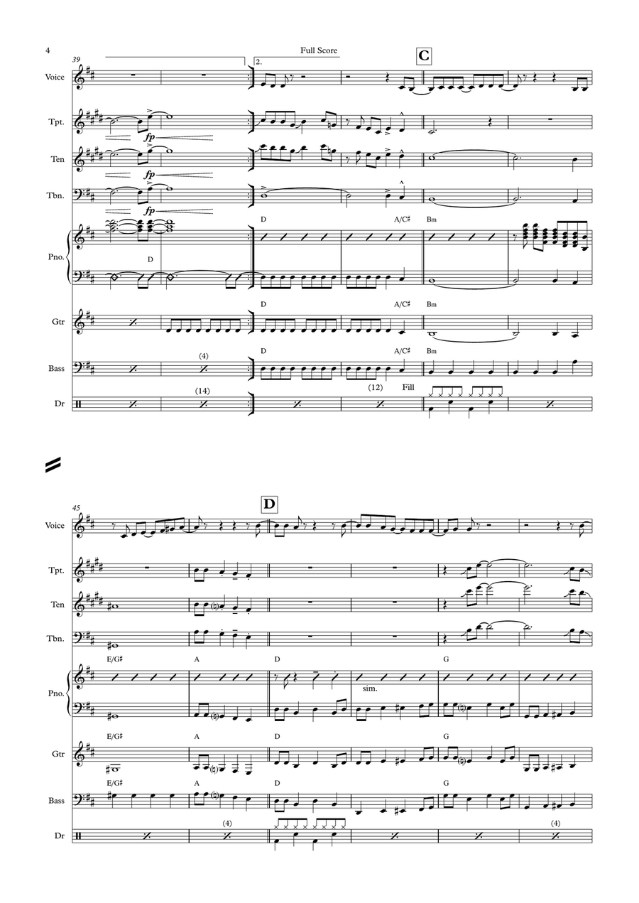 Waterloo Large Ensemble scores gallery preview page 4