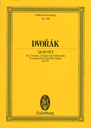 Book cover for String Quintet in E-flat Major, Op. 97