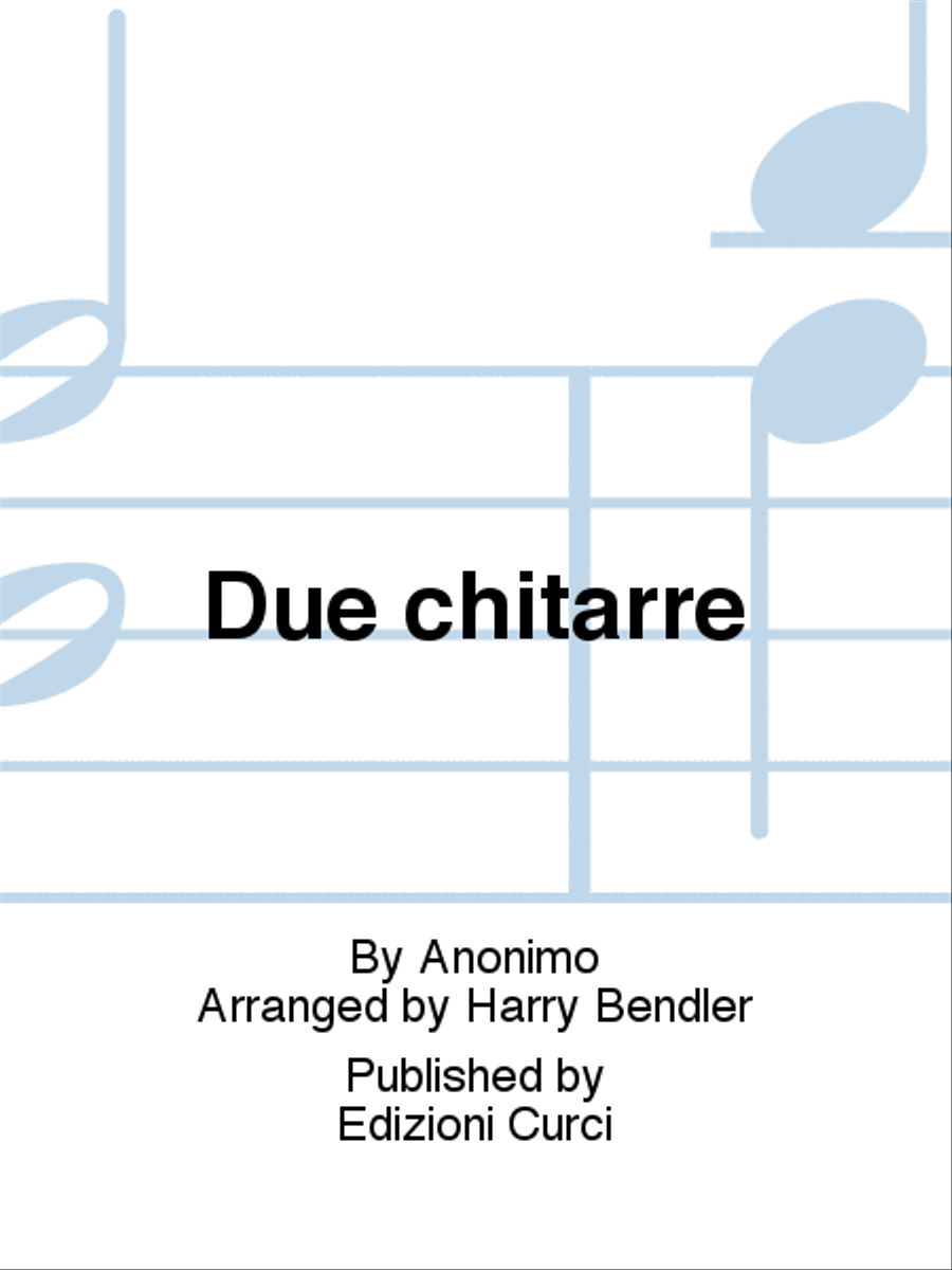 Due chitarre Due chitarre Piano Solo scores gallery preview page 1