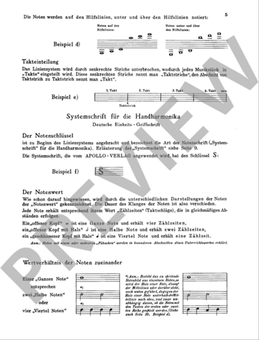 Das neue 1 x 1 der Handharmonika Vol. 1 Accordion scores gallery preview page 4