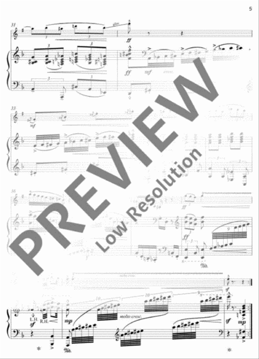 Tango Tango B-Flat Clarinet scores gallery preview page 6